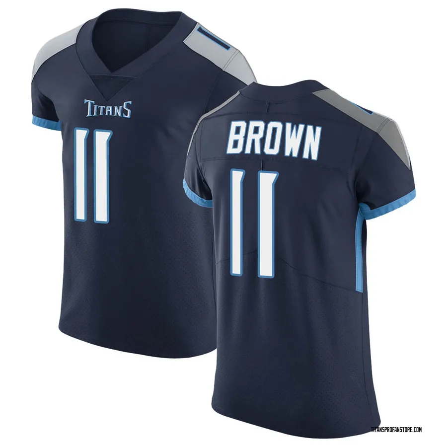 A.J. Brown Jersey Black Titans Elite Vapor Golden Edition Men