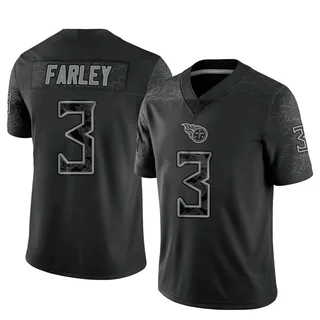 Caleb Farley Tennessee Titans Nike Women's Game Jersey - Navy