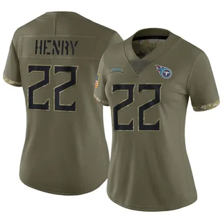 Derrick Henry Tennessee Titans Nike RFLCTV Limited Jersey - Black