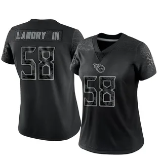 Men's Tennessee Titans Harold Landry III Nike Navy Game Jersey