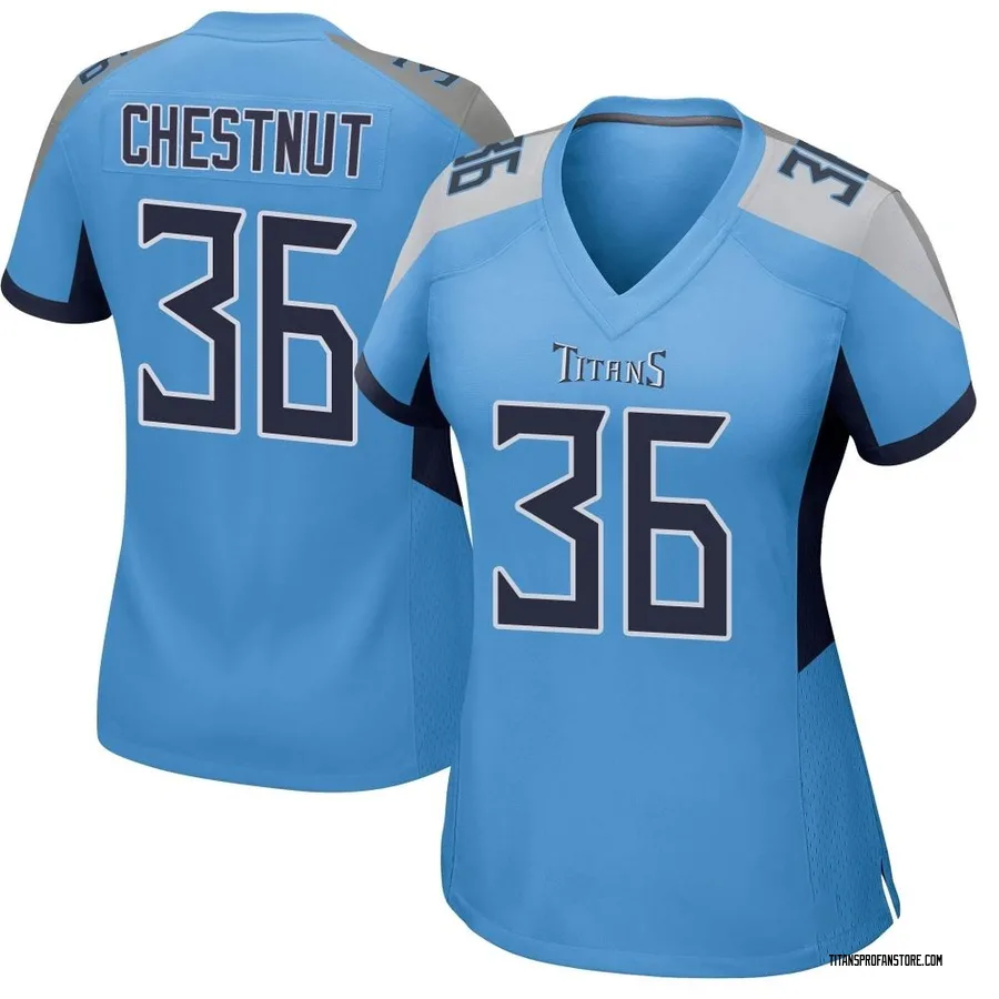 Women's Tennessee Titans Josh Whyle Nike Navy Team Game Jersey