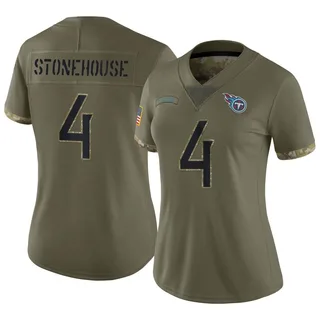 Ryan Stonehouse Tennessee Titans Navy Football Jersey • Kybershop