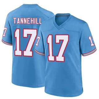 Women's Tennessee Titans Nick Westbrook-Ikhine Nike Light Blue Oilers  Throwback Player Game Jersey