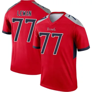 Limited Men's Taylor Lewan Red Jersey - #77 Football Tennessee Titans AFC  2019 Pro Bowl Size 40/M